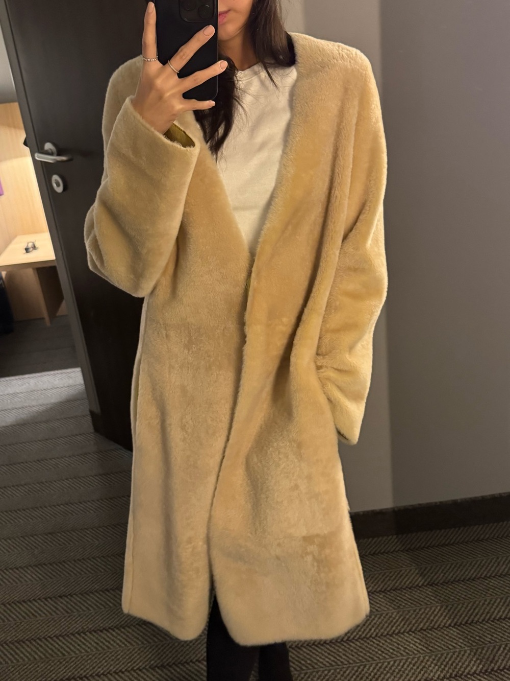 Yves Salomon Reversible Coat